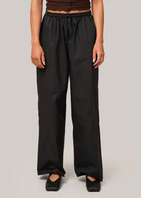 Men's Black Cotton Pants