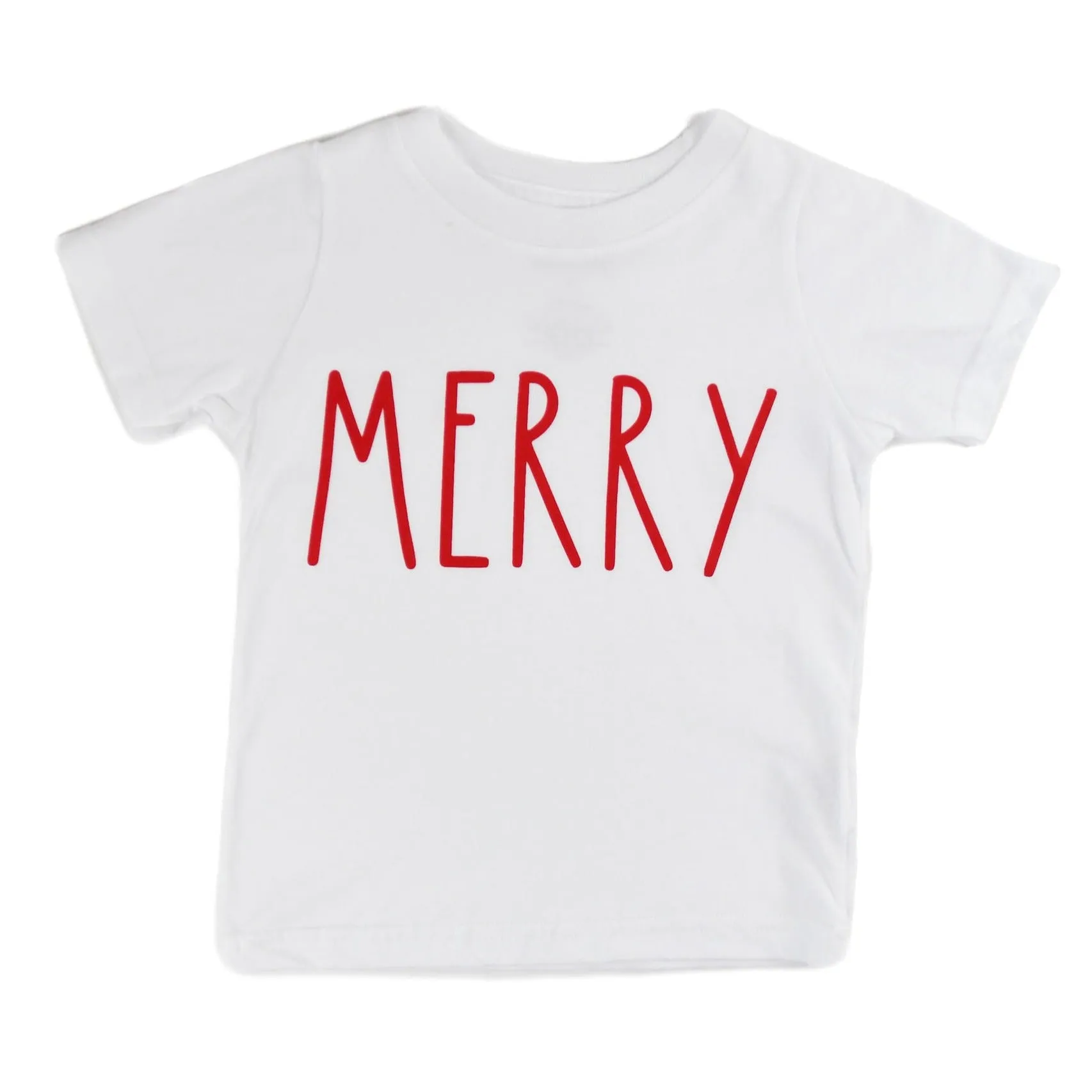 Merry Christmas Doodle Shirt - Short Sleeve