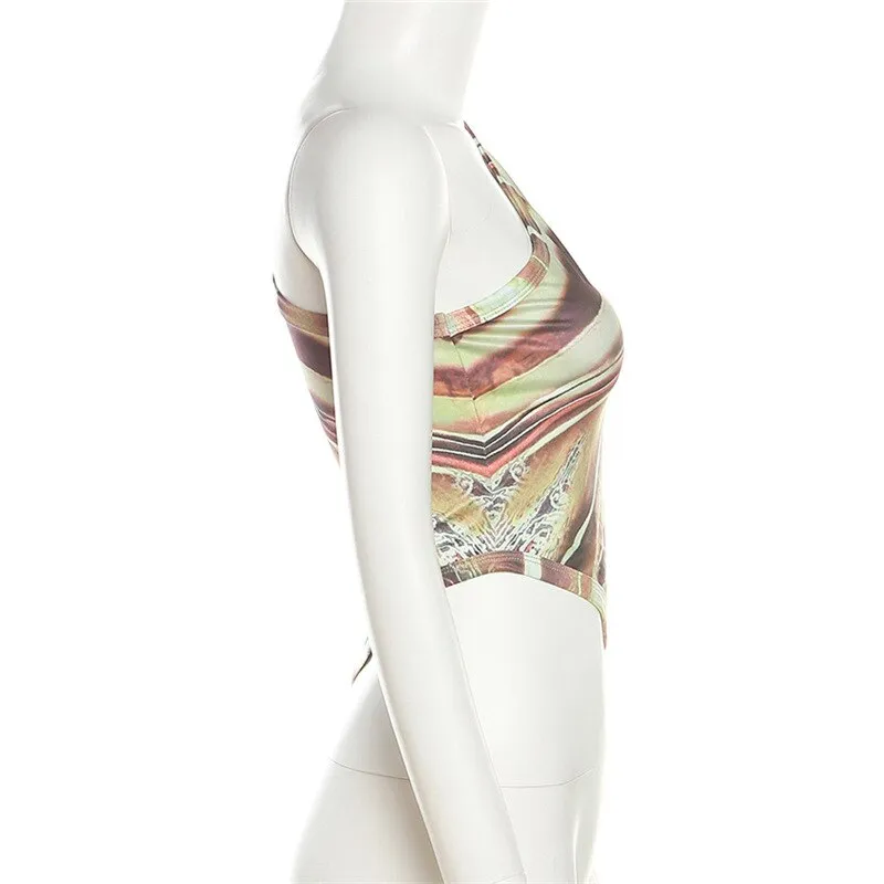 Monae Abstract Top - Shop Now