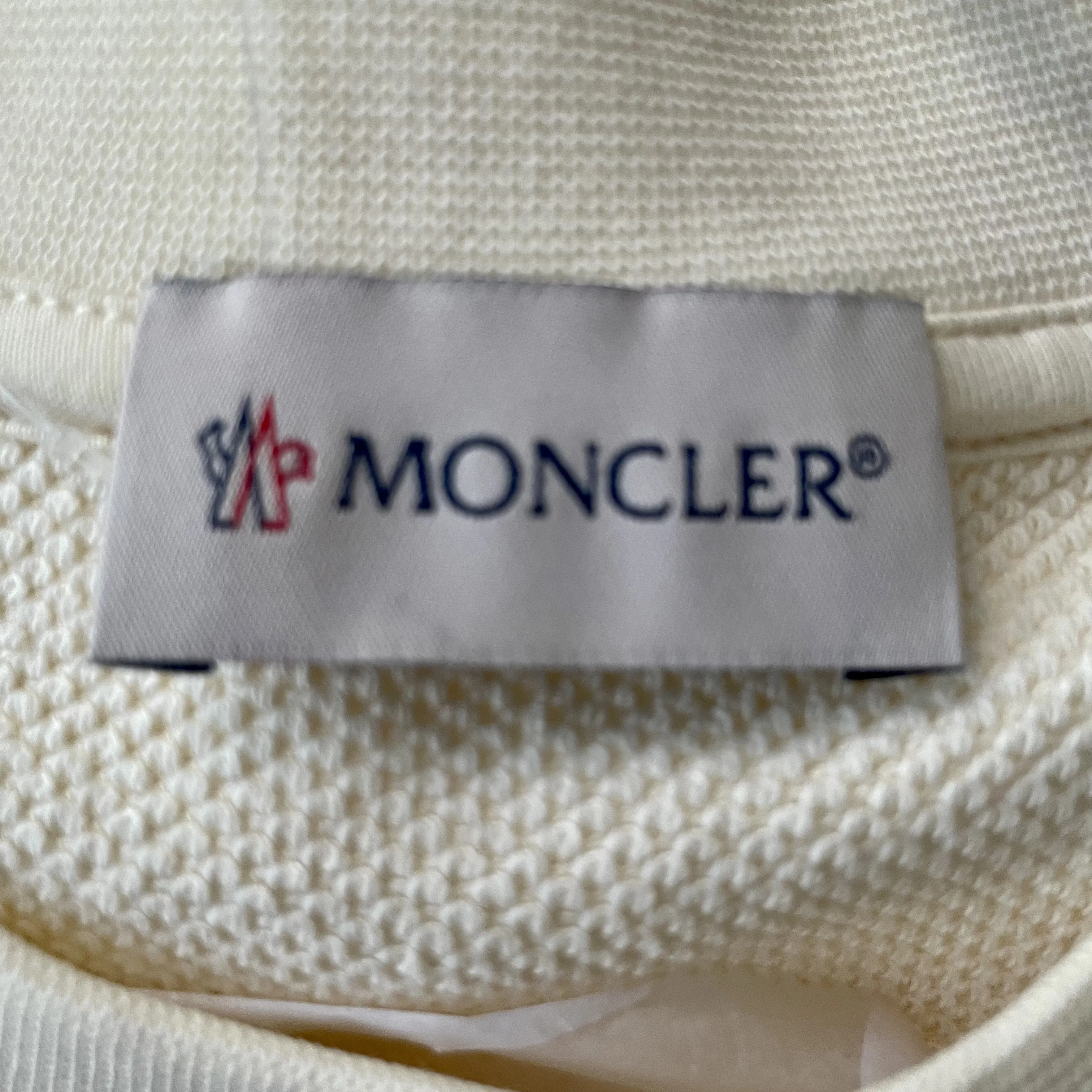 Moncler Crew Neck Street Style Long Sleeves Cotton Logo Plain - Google SEO friendly