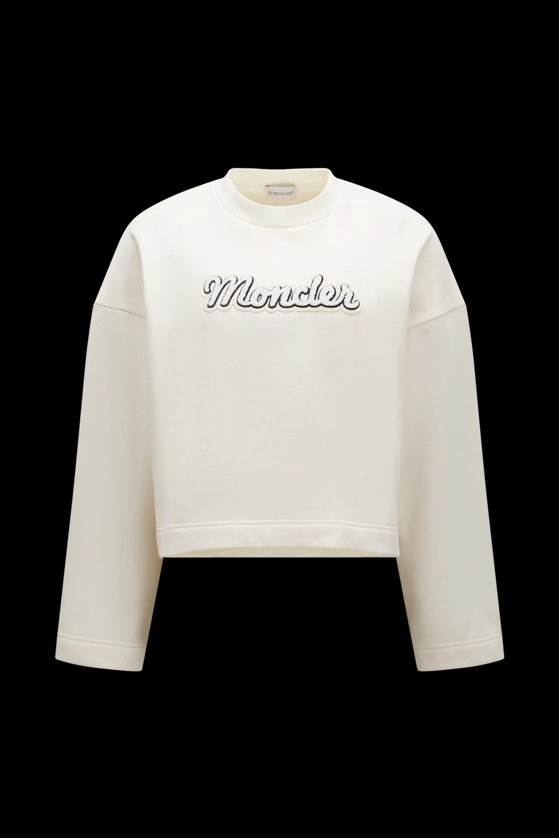 Moncler sweatshirt with logo.