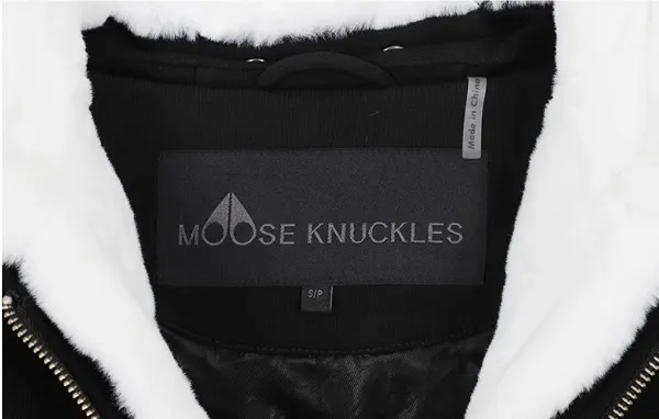 Moose Knuckles street style logo hoodies & sweatshirts