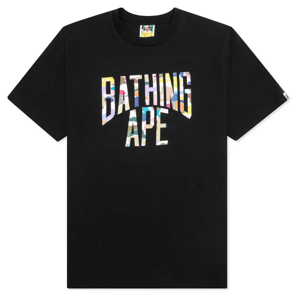 Multi Camo NYC Logo Tee M - Black