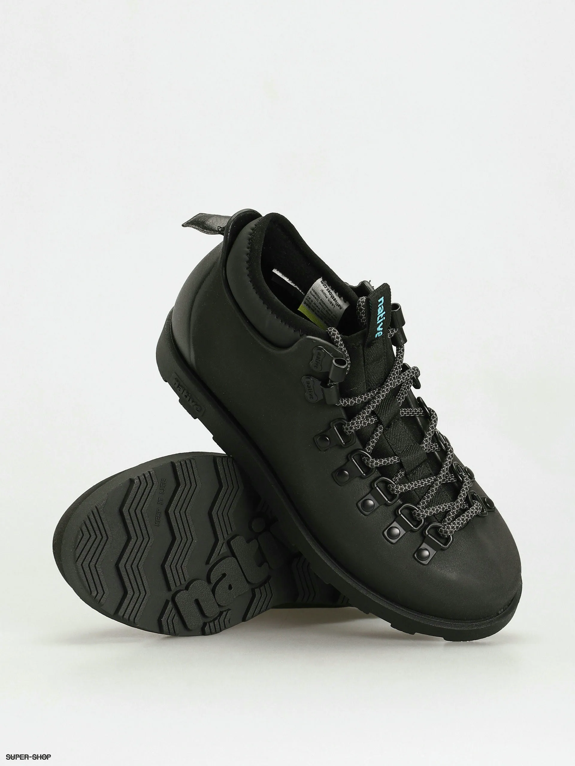 Native Fitzsimmons Citylite Winter shoes (jiffy black/jiffy black/victoria blue)