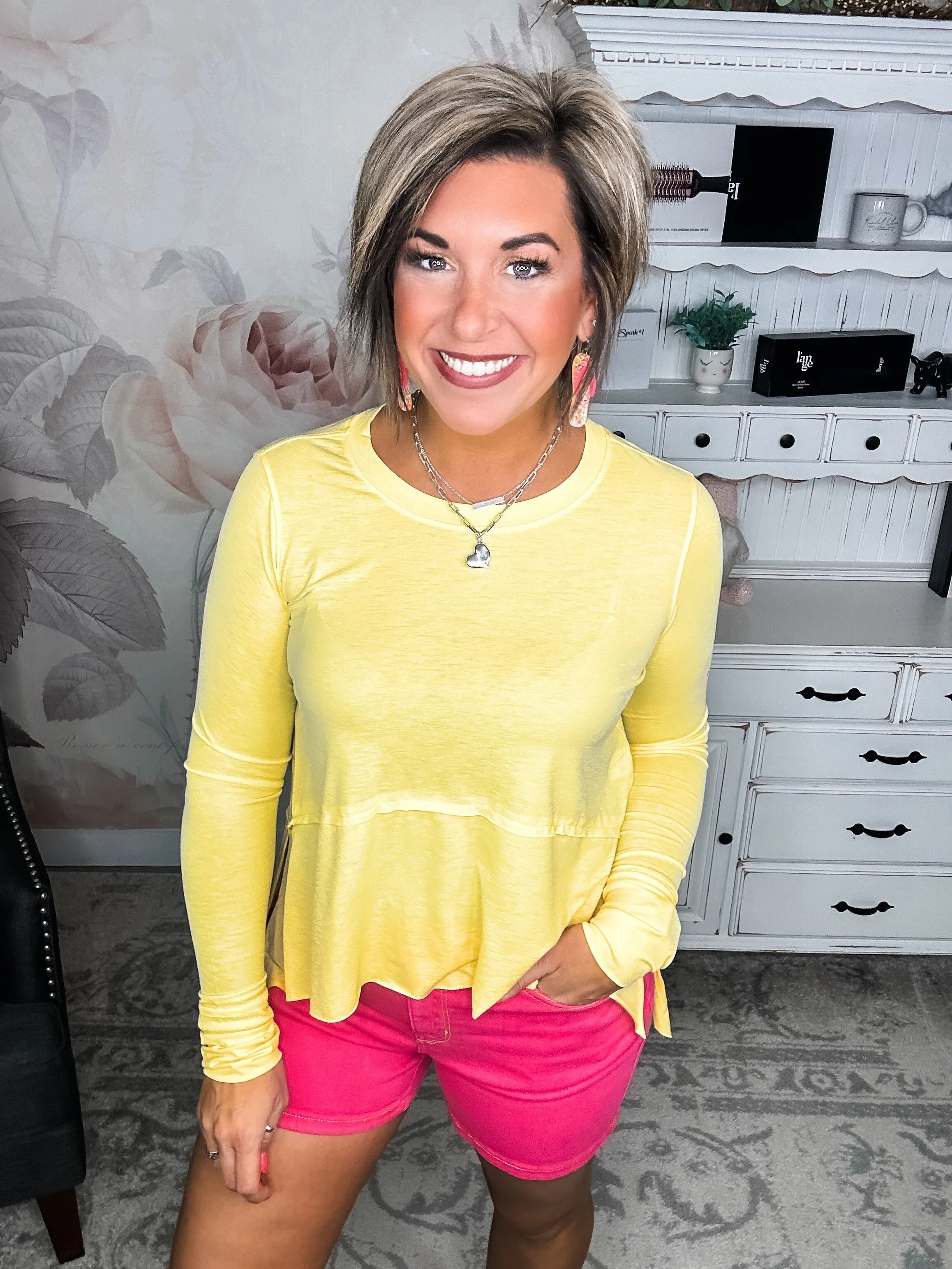 Natural Beauty Long Sleeve | Sunshine Yellow