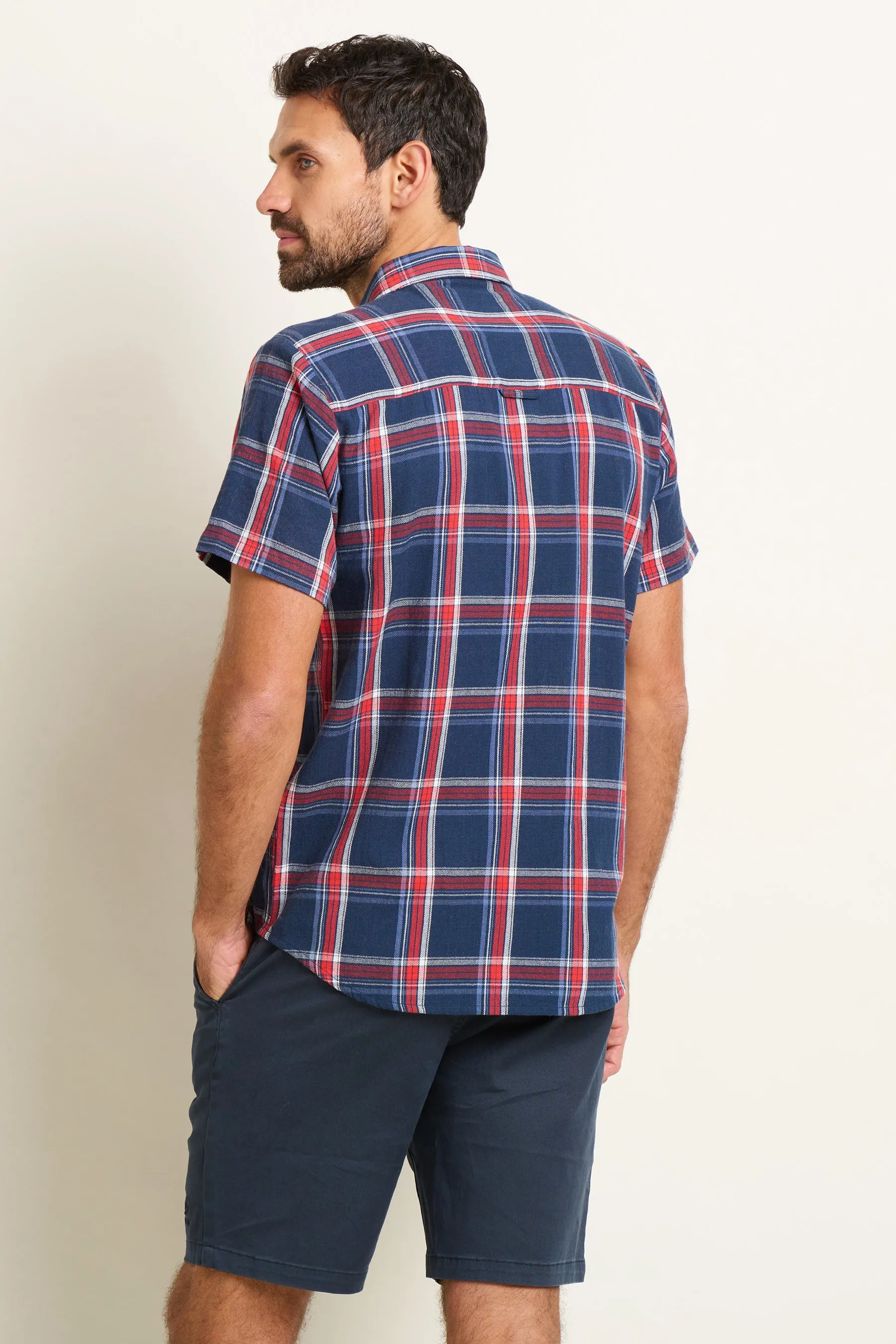 Nautical Check Short Sleeve Shirt