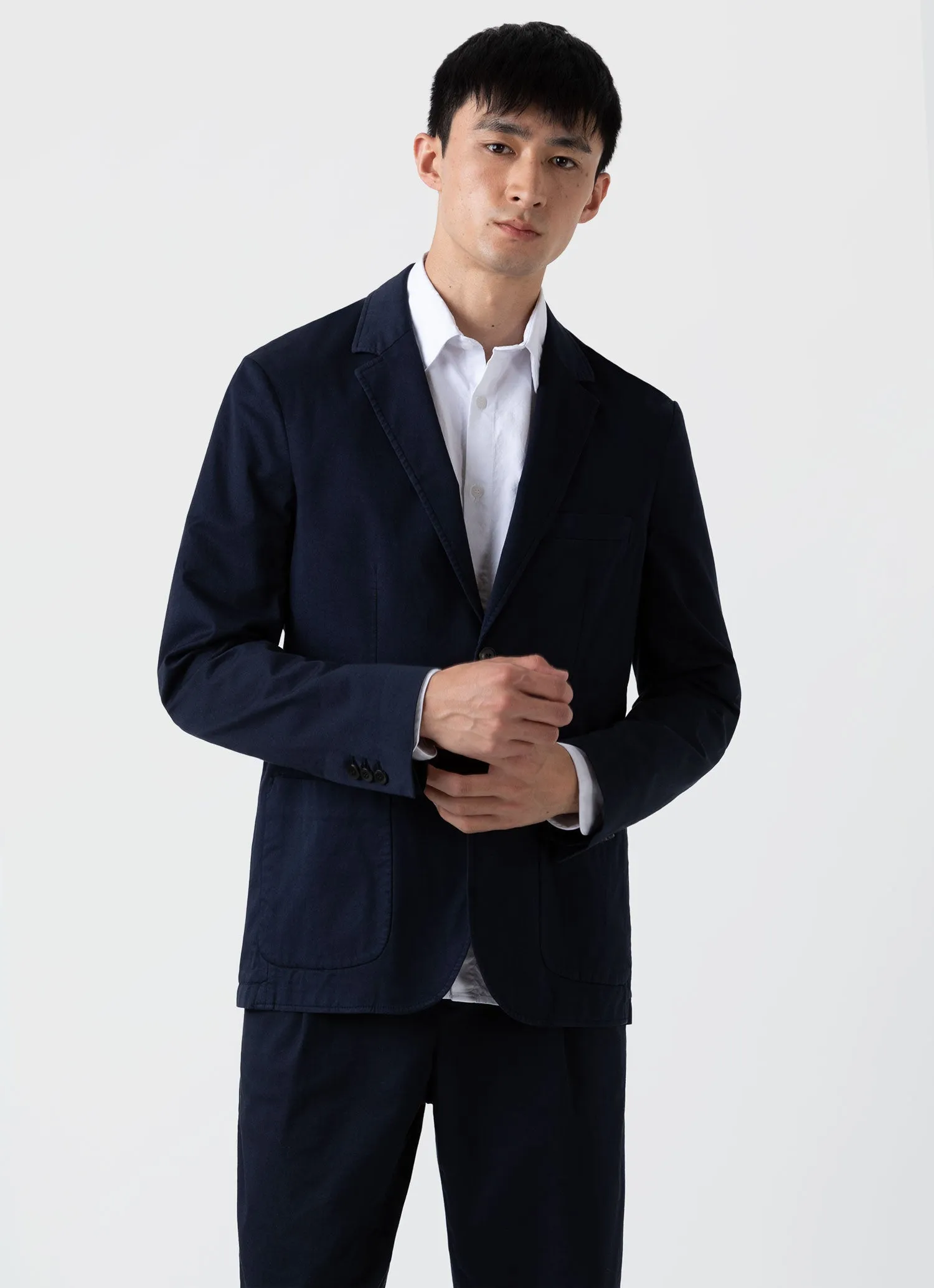 Navy Men's Unstructured Blazer - Best Price & Quality Guaranteed