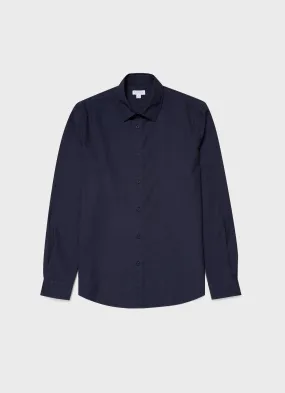 Navy Oxford Shirt for Men