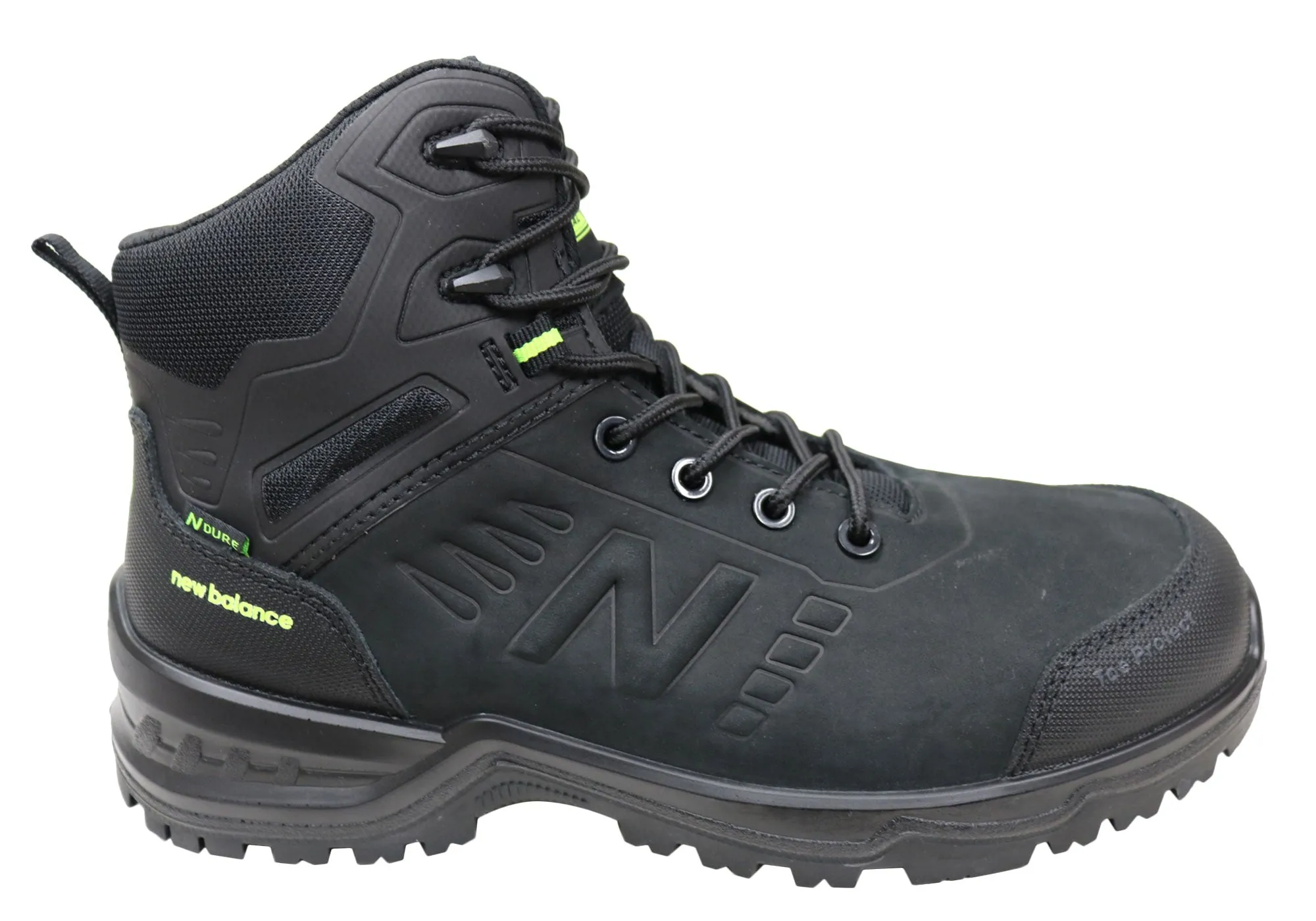 New Balance Contour Mens Leather Composite Toe 2E Wide Work Boots