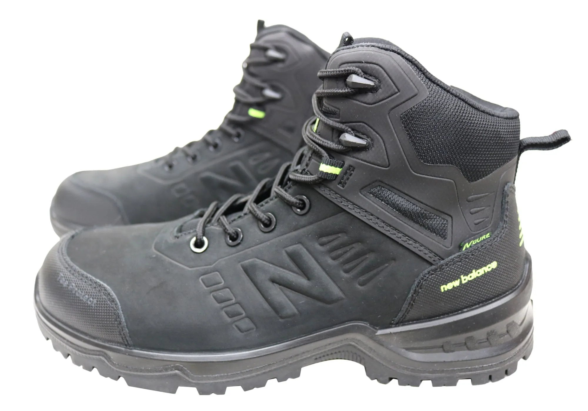 New Balance Contour Mens Leather Composite Toe 4E Extra Wide Boots