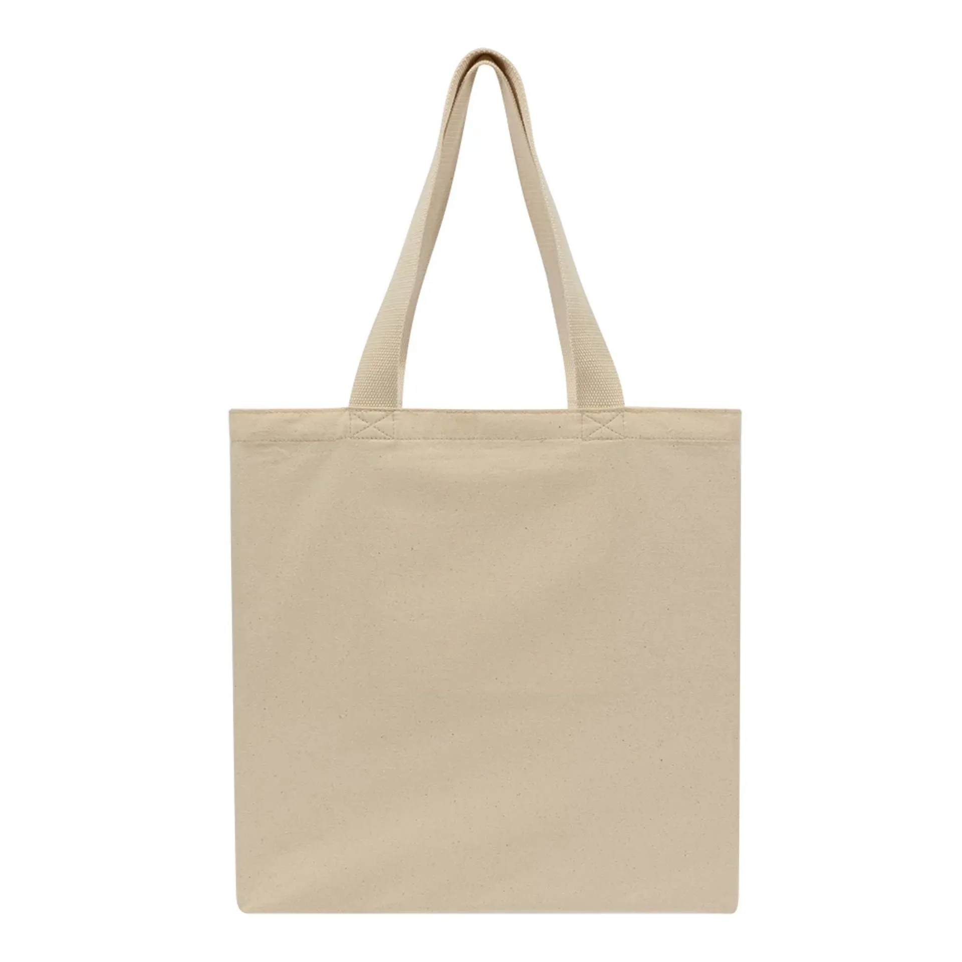 New Era Cap Carnaby Address Light Beige Canvas Tote Bag