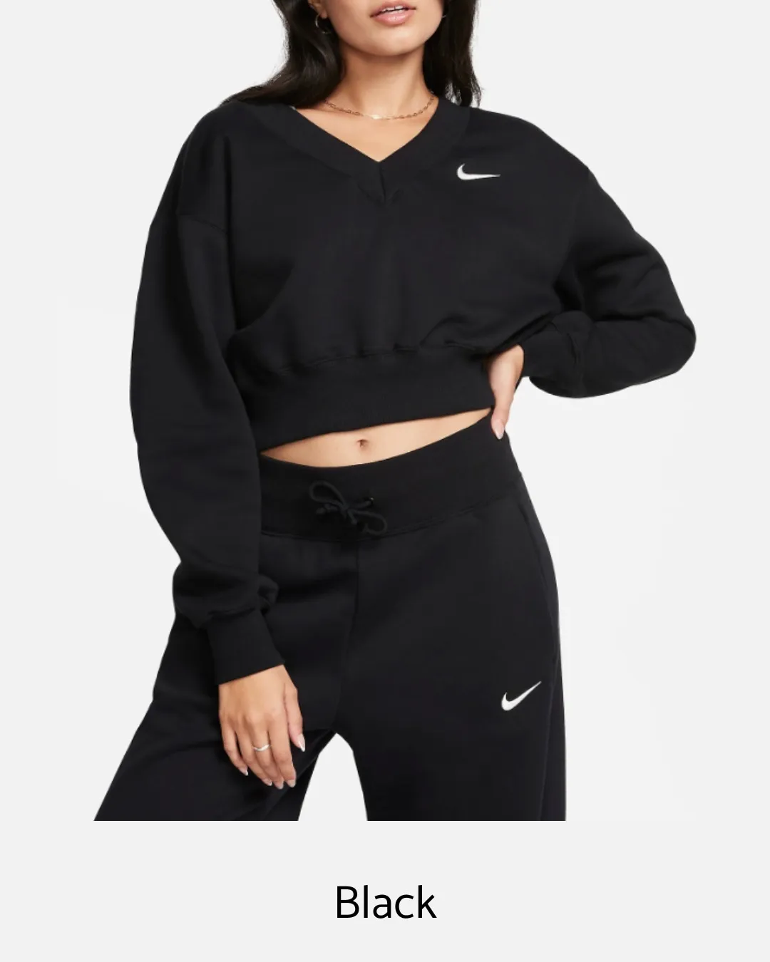 Nike | Unisex Long Sleeve Plain Logo | Street Style