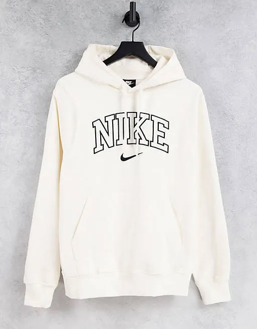 Nike long sleeves plain cotton logo loungewear street style.