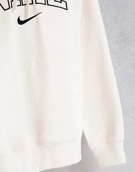 Nike long sleeves plain cotton logo loungewear street style.