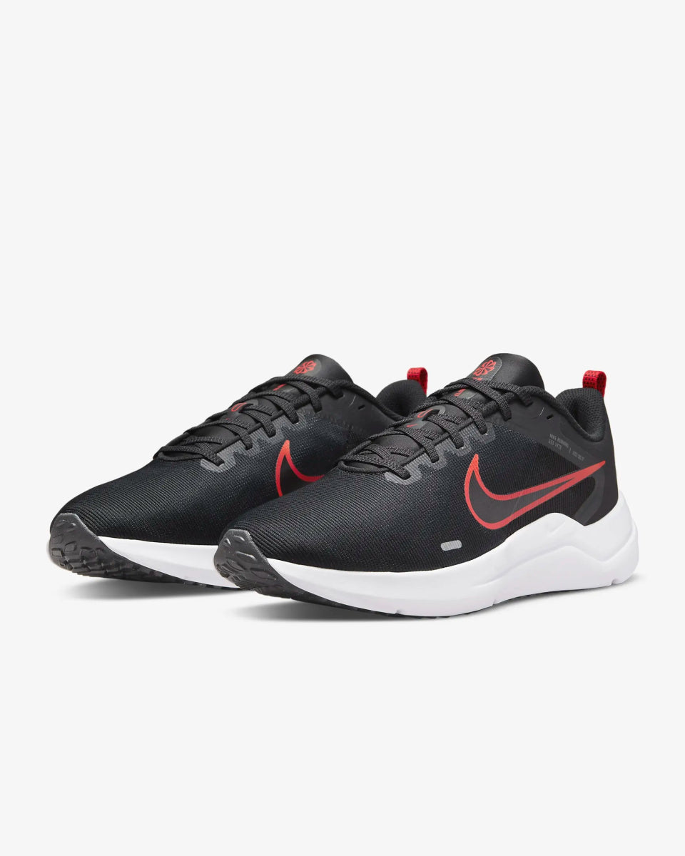 Nike Men's Downshifter 12 Black/Red Shoe