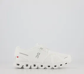 Odd Sizes - On Running Cloud 5 All White F - UK Sizes 4/5