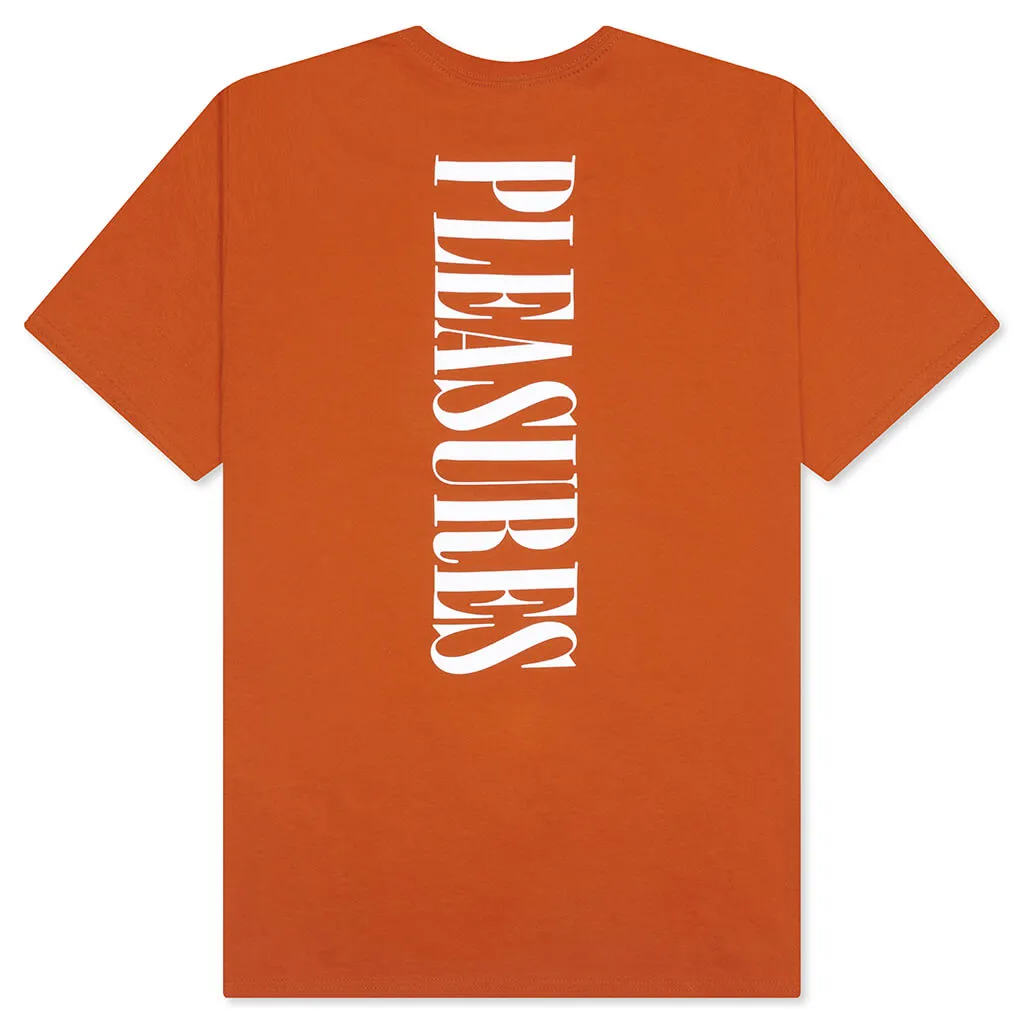 Orange Vertical T-Shirt