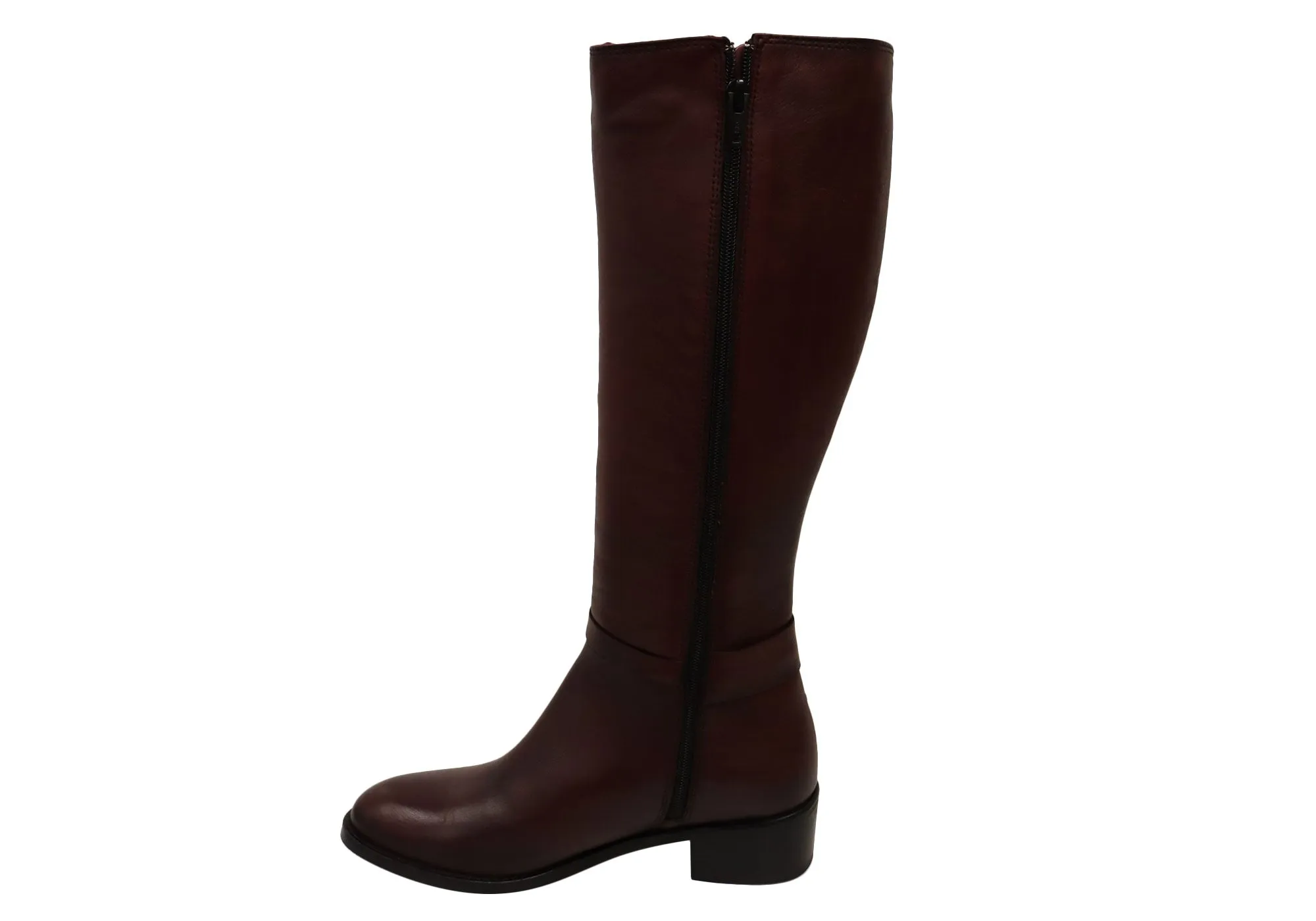 Orizonte Elita Womens European Comfortable Leather Knee High Boots