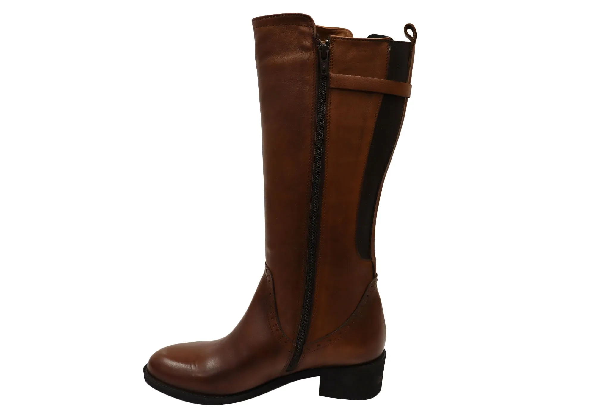 Orizonte Jovi Womens European Comfortable Leather Knee High Boots