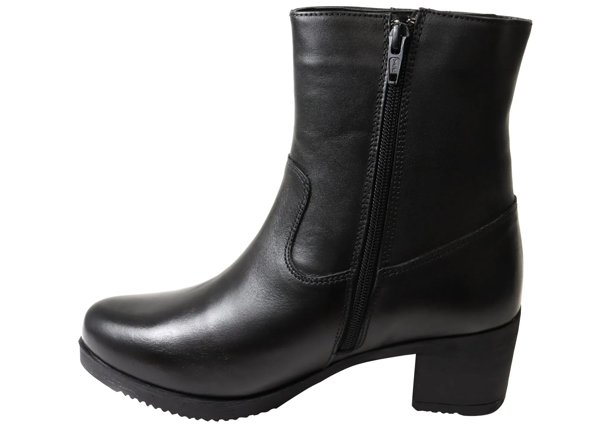 Orizonte Pose Womens European Comfortable Leather Ankle Boots