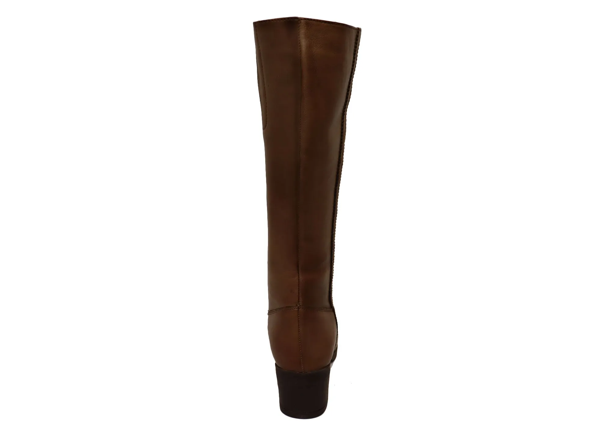 Orizonte Womens Expo European Comfortable Leather Knee High Boots