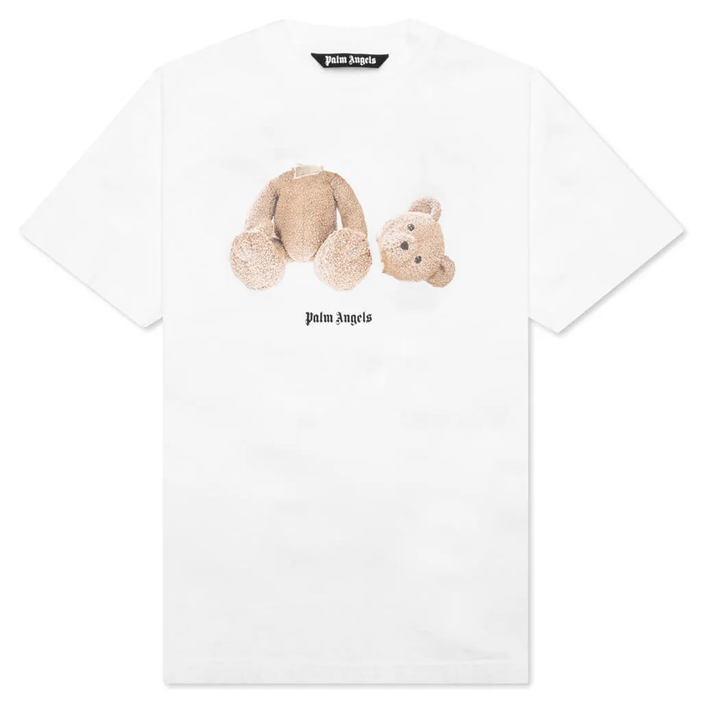 PA Bear Classic T-Shirt - White/Brown