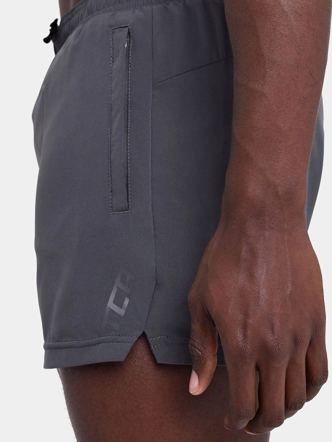 Pace Running Shorts for Men - Side Zipper Pockets & Internal Netting | Shop Now