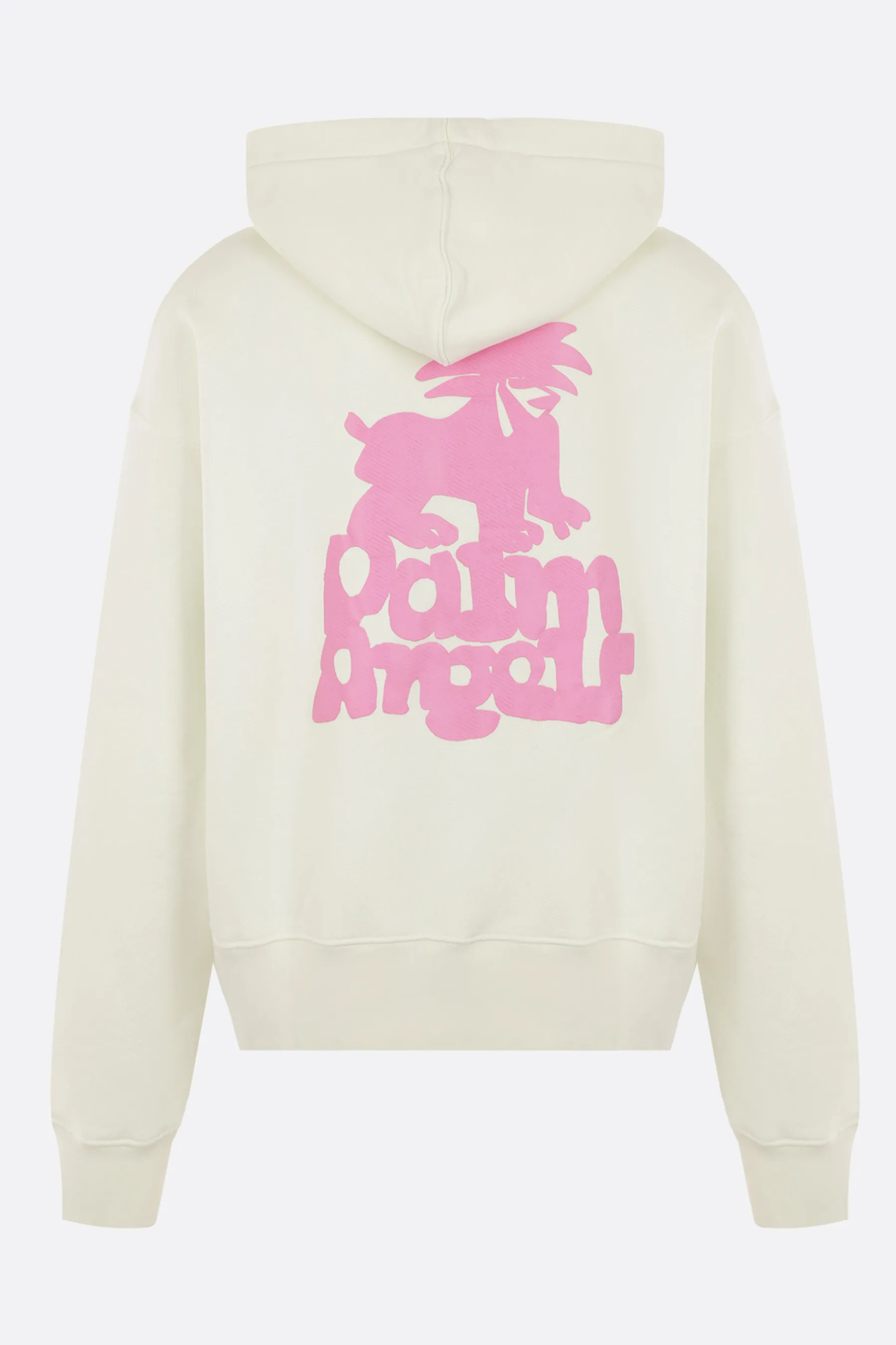 Palm Angels Long Sleeves Plain Logo Hoodies