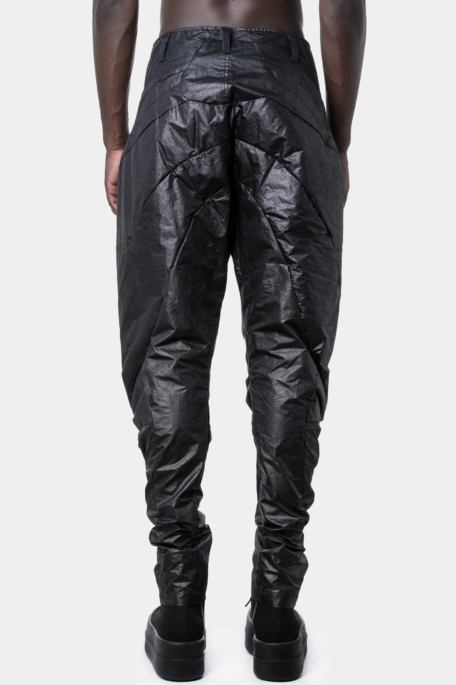 Panel Coated Pants