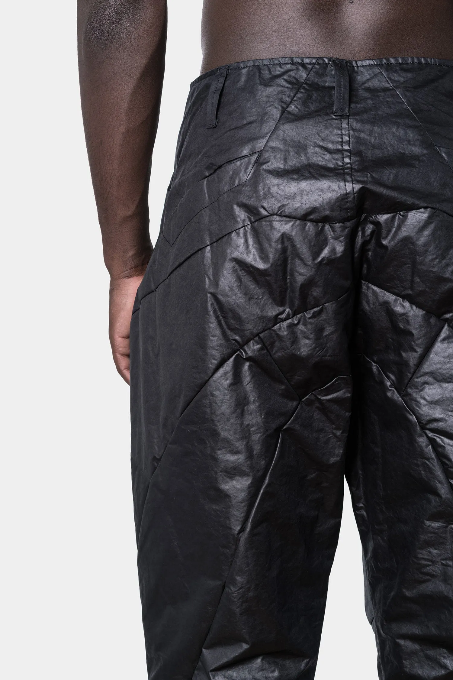 Panel Coated Pants