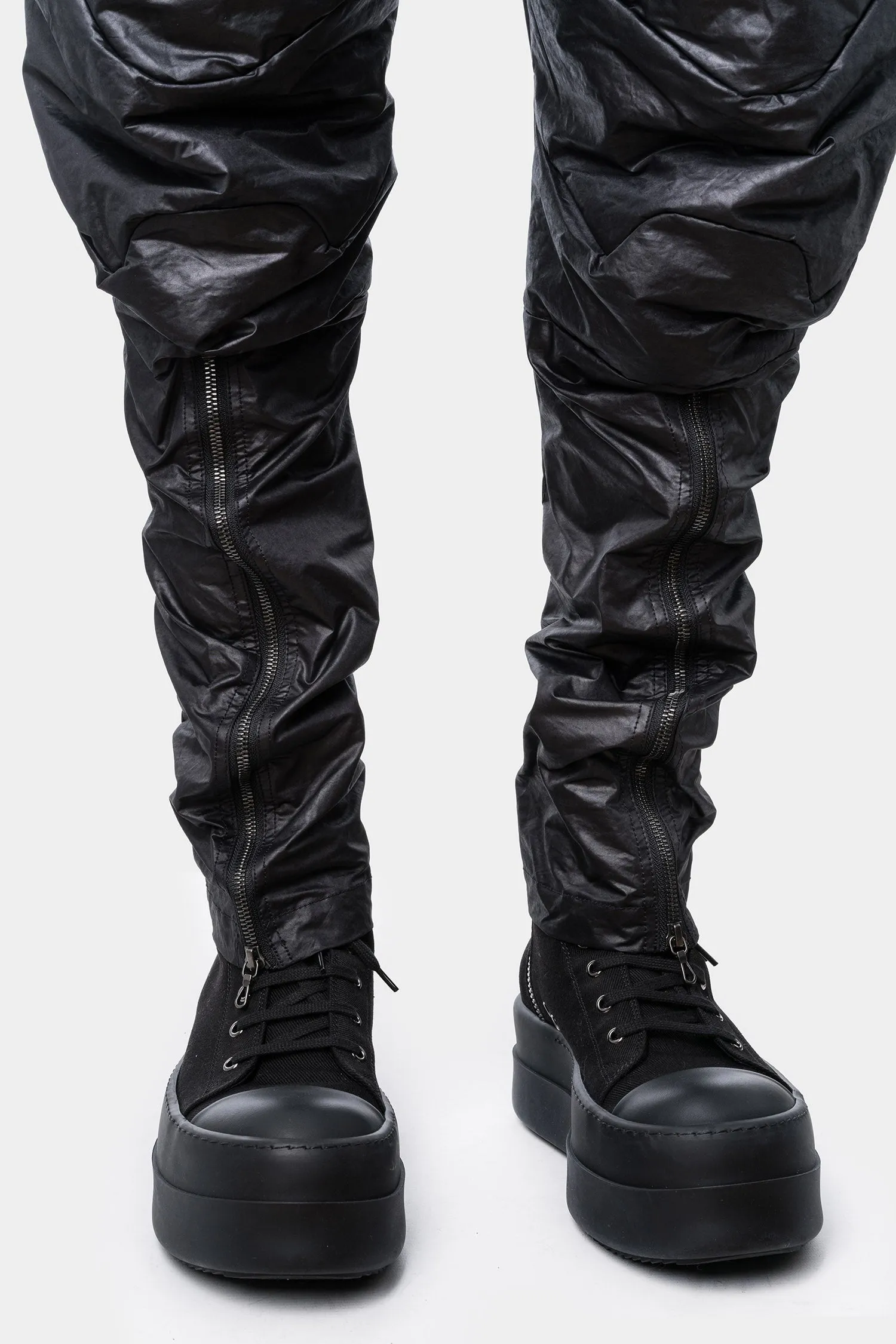 Panel Coated Pants