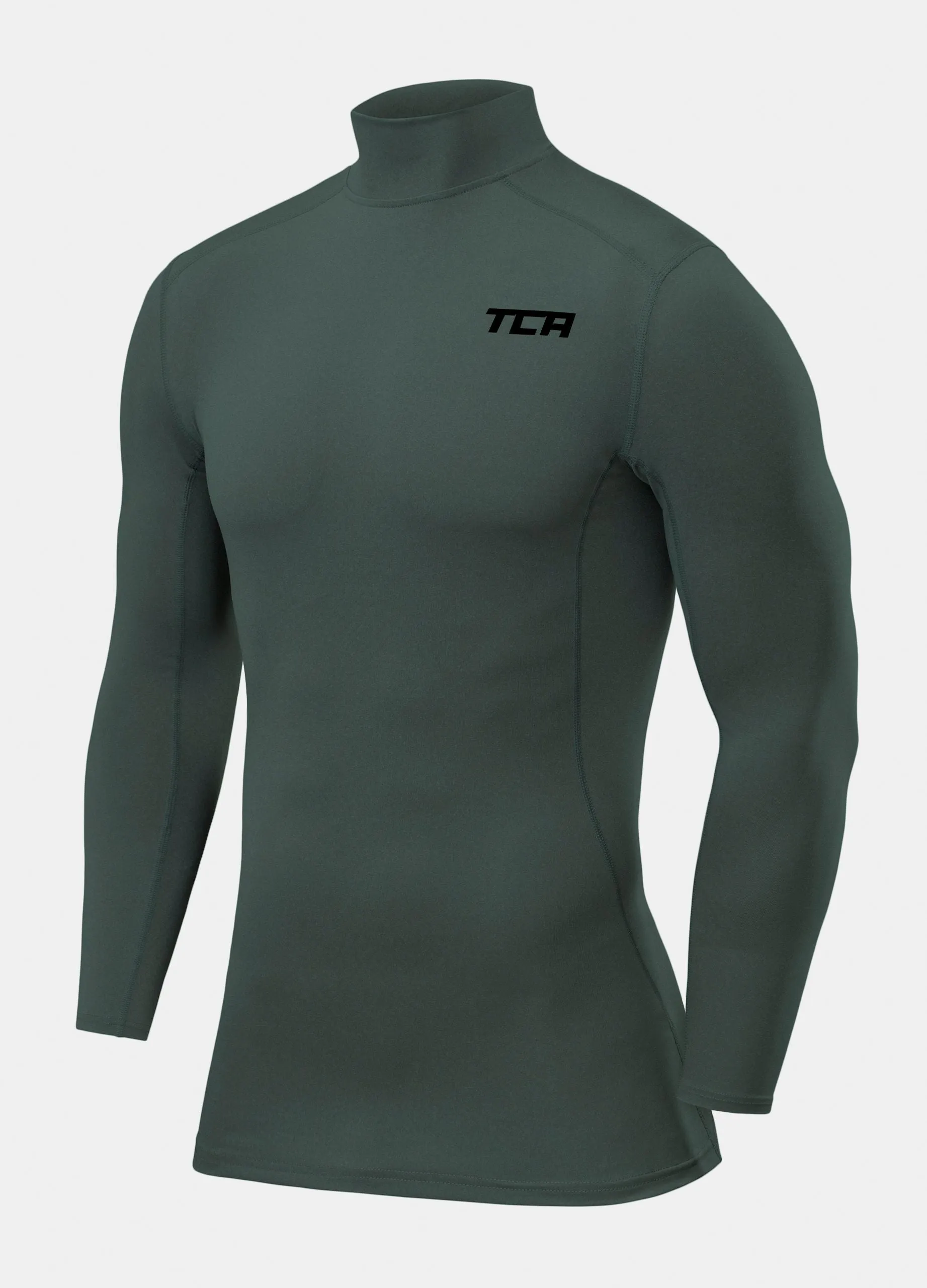 Performance Compression Base Layer Long Sleeve Mock Neck - Men