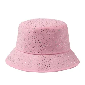 Pink bucket hat - ebony