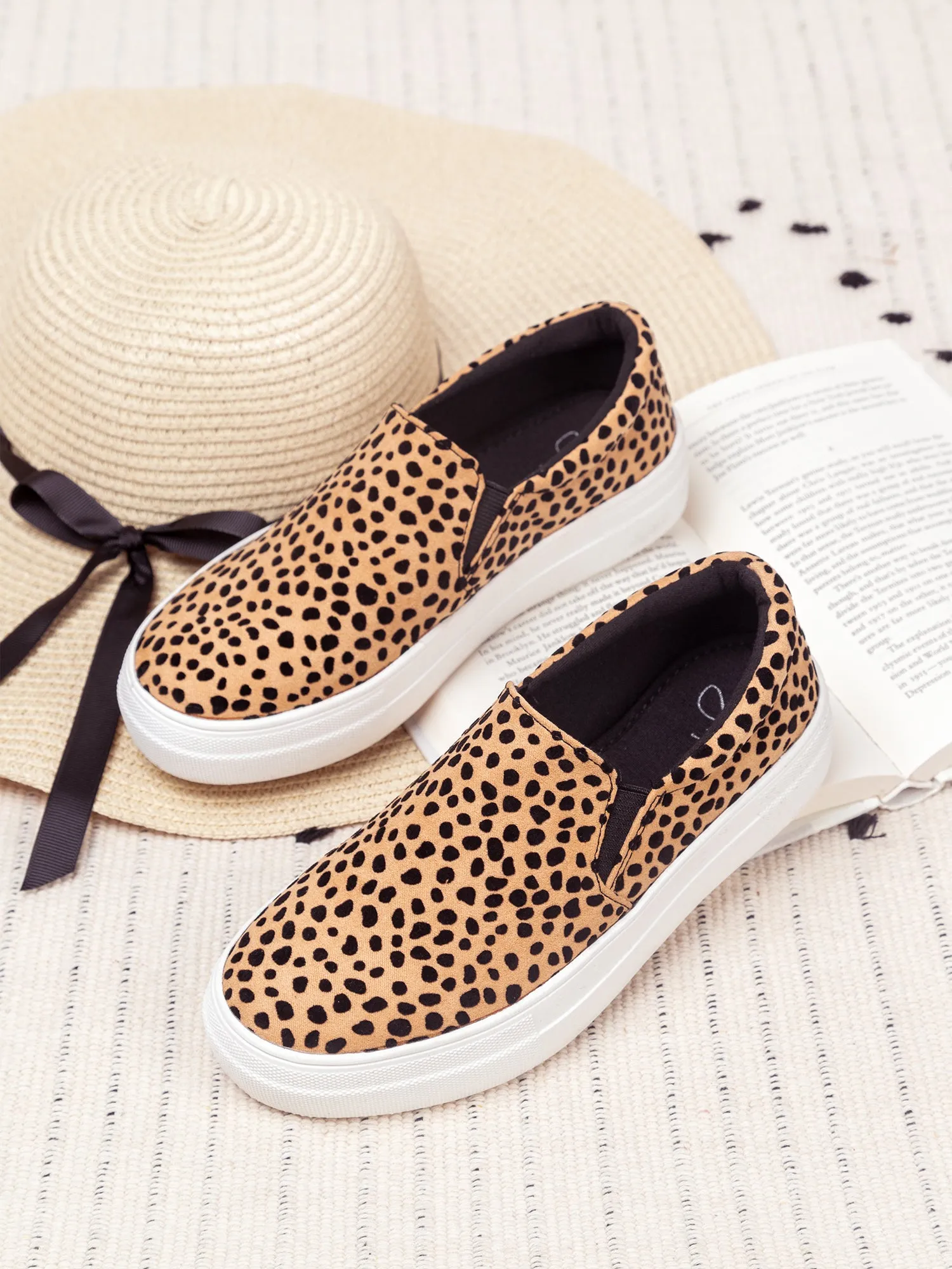 Platform slip-on sneakers