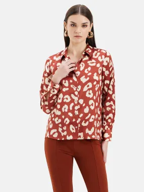 Printed Long Sleeve Shirt