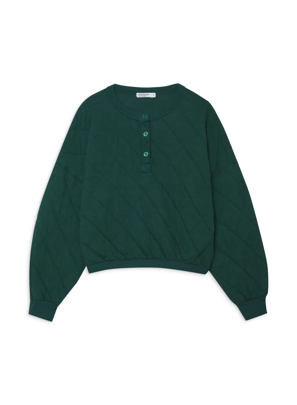 Rainforest Oversized Henley Pullover 