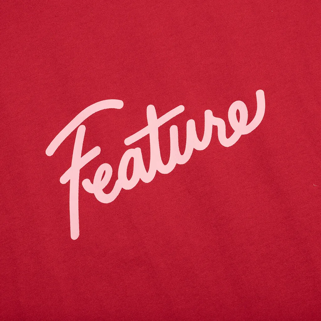 Red Script Tee - Savvy - Buy Online - Free Shipping