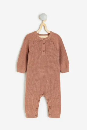 Rib-knit Jumpsuit