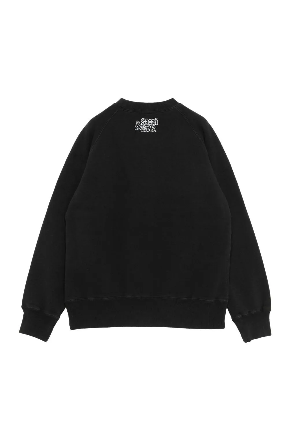 sacai Crew Neck Unisex Street Style Long Sleeves Cotton Logo - Buy Online