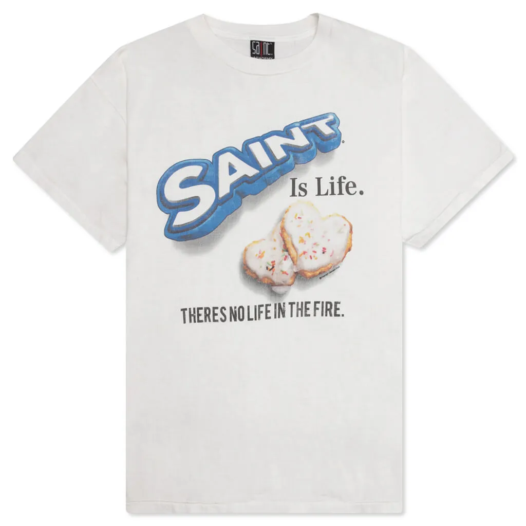 Saint Michael Shermer Academy Oreo Short Sleeve Tee - White