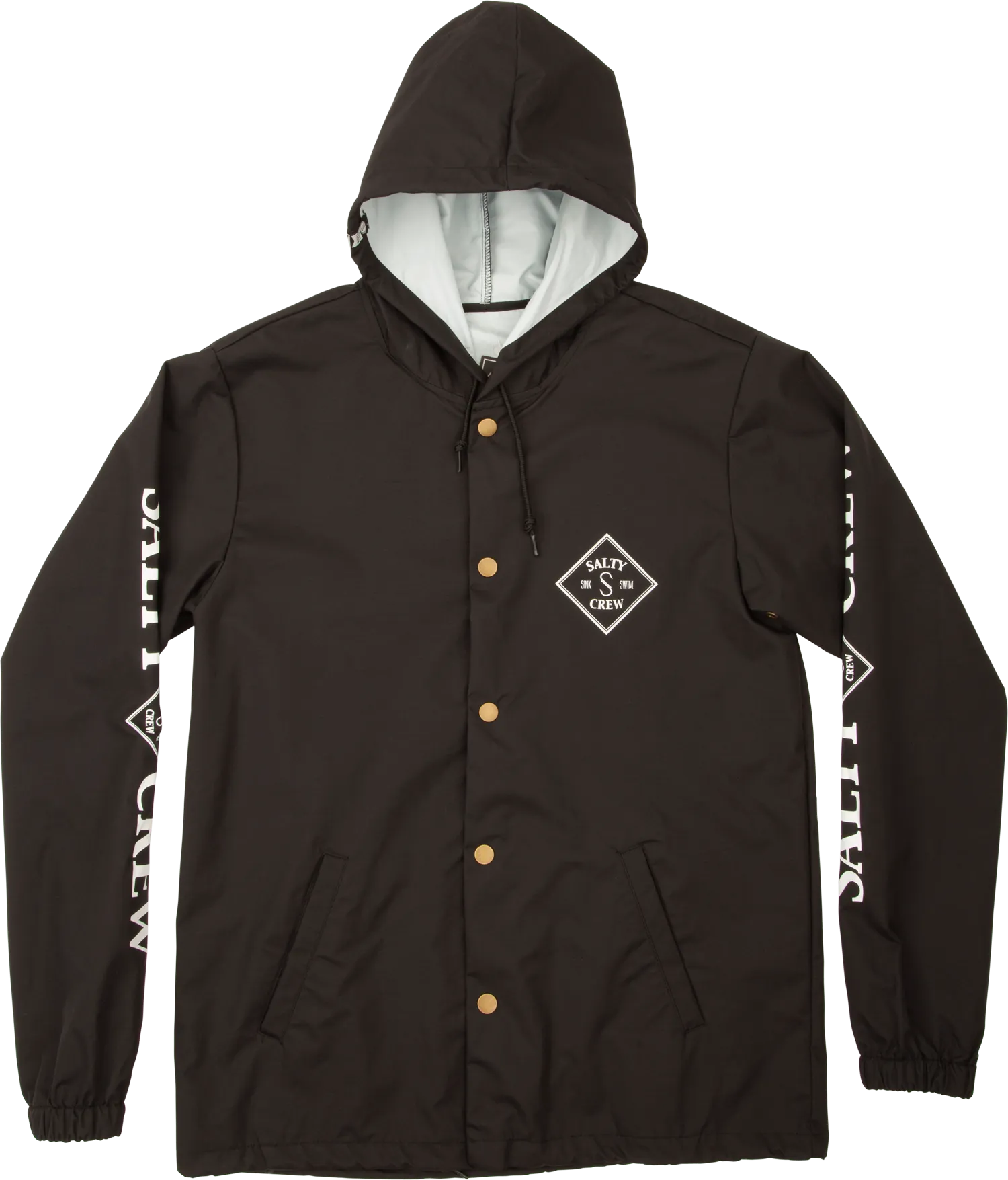 Salty Crew Men's Tippet Snap Jacket Black | Buy Salty Crew Men's Tippet Snap Jacket Black here | Outnorth