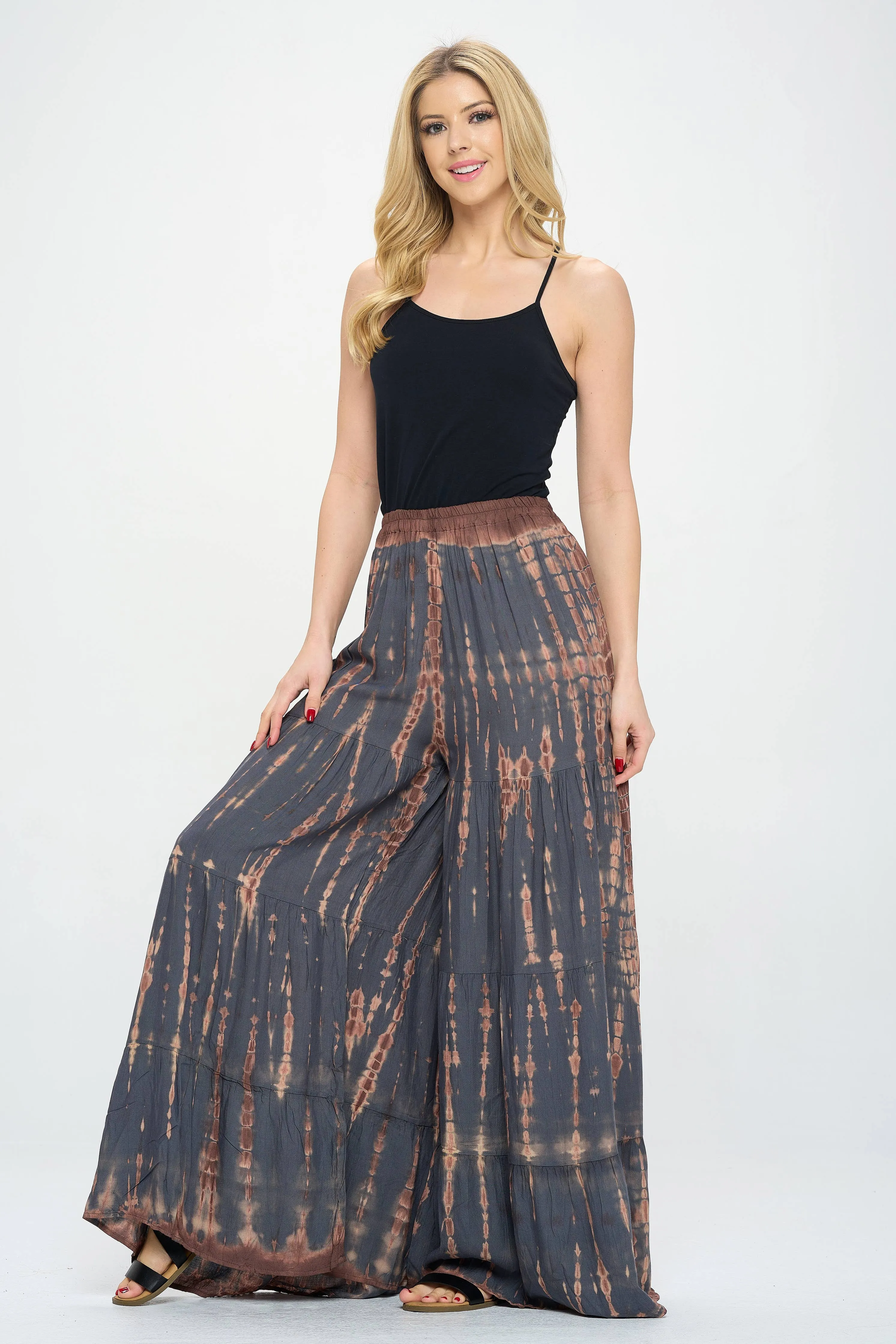 Shelly Tie-Dye Wide Leg Pants