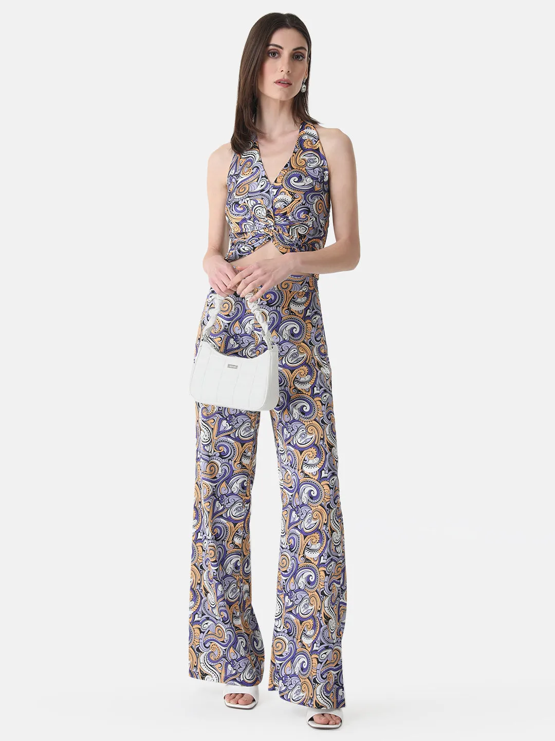 Shop Printed Flared Pants Online