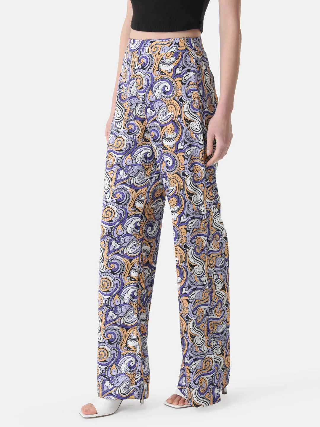 Shop Printed Flared Pants Online