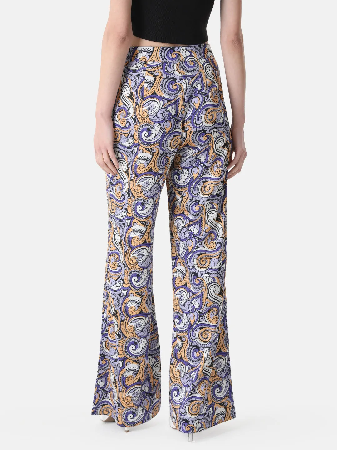 Shop Printed Flared Pants Online