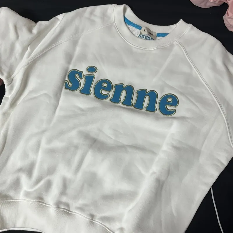 Sienne | Long Sleeves Unisex Street Style Logo Cotton