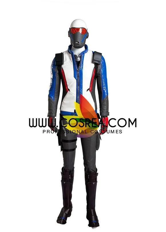 Soldier 76 Overwatch PVC Mask Cosplay Costume