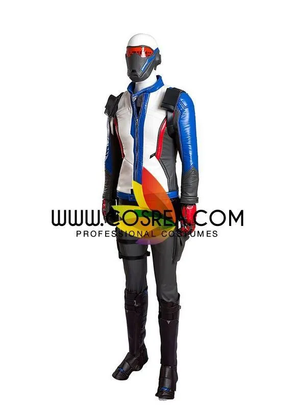 Soldier 76 Overwatch PVC Mask Cosplay Costume