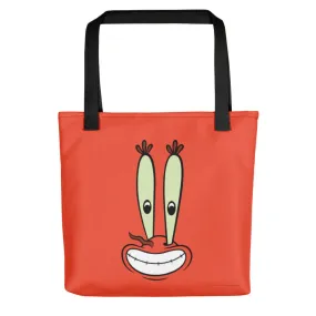 SpongeBob SquarePants Mr.Krabs Big Face Premium Tote Bag