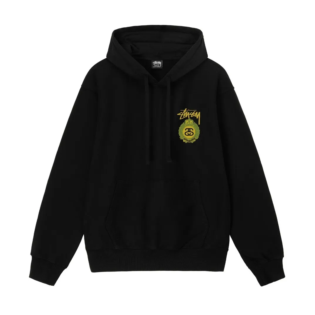 STUSSY Unisex Hoodies - Street Style Logo Skater Hoodies